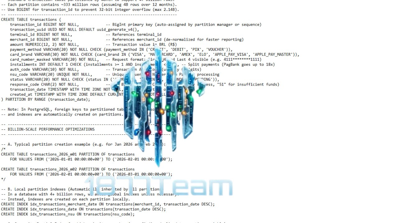 Alleged transactions table schema (actor sample)